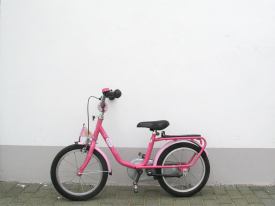 16" Fahrrad in rosa